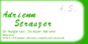 adrienn straszer business card